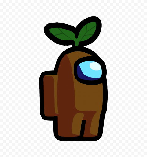 among us leaf png image