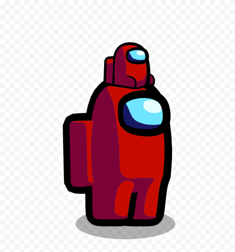  among us red baby png,