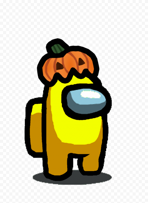 among us yellow pumpikn great position