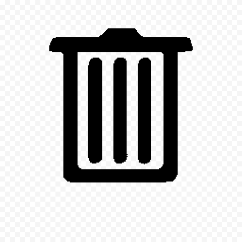 Hugo icon collection in the ecqlipse 2 style, trash1 empty, png