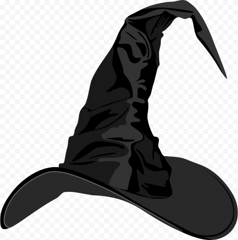 Witch, Hat, Halloween, Cartoon, Wizard, Costume, Magician, Sorcerer, Outfit, Black, png