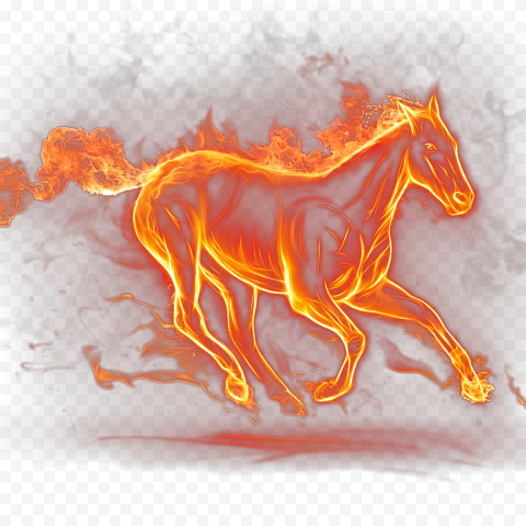 Flaming horse art, Flame Fire BMW Combustion, BMW flame, horse, orange png