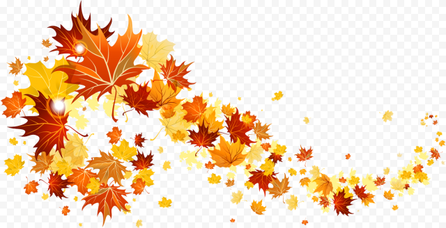 Transparent Leaves   Transparent Background Fall Leaves Transparent, HD Png Download