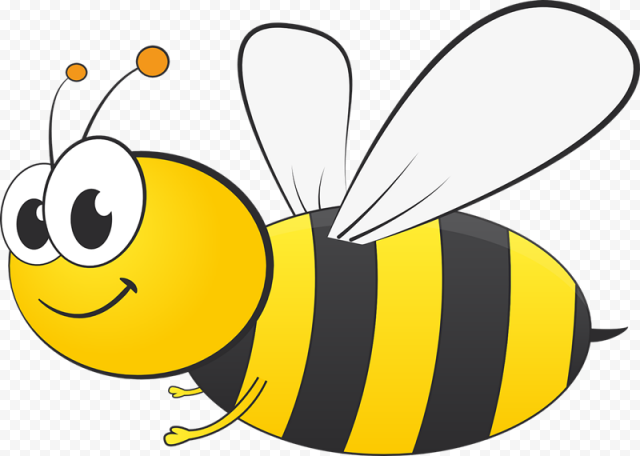 Bee Cliparts png  gold color