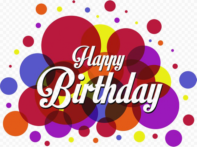 Colorful Happy Birthday Free Png Image   Happy Birthday Free Png