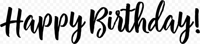 Happy Birthday Calligraphy Fonts   Happy Birthday Calligraphy Png