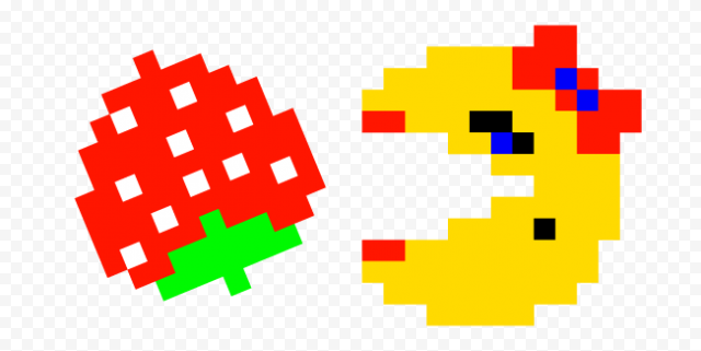 Ms  Pac Man PNG Pic Clip Art Background