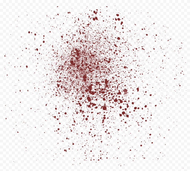 blood splatter png clipart