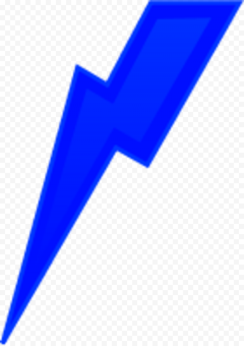 Lighting Bolt Png   Blue Lightning Bolt Clip Art, Transparent Png