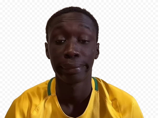 Khaby Lame Content Creator PNG Image Background