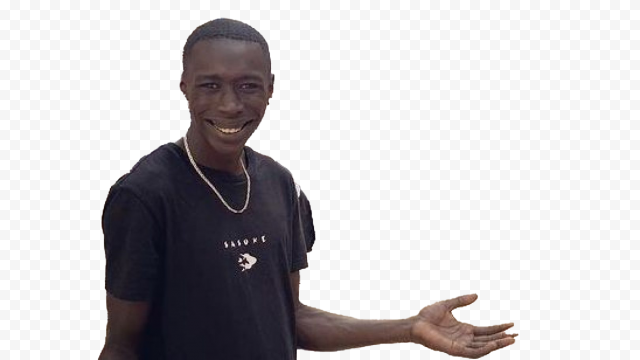 Khaby Lame Smile PNG Transparent Image