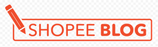 SHOPEE BLOG LOGO WITH PENCIL EMBLEM