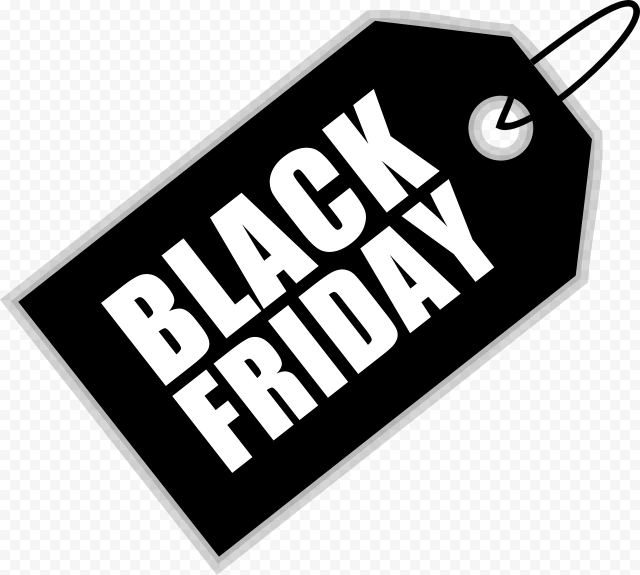 Black Friday Tag PNG Image Background