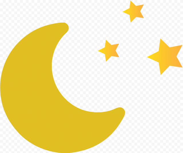 Moon And Star Svg Cut File   Winner Png No Background, Transparent Png