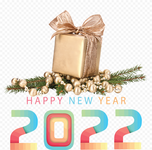 2022 Happy New Year 2022 New Year 2022, Drawing, Bauble, Christmas Tree, png