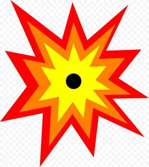 Burst Explosion Free PNG Image