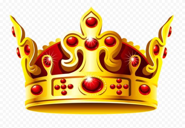Golden Crown Free PNG Image