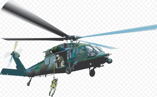 Army Helicopter PNG High Quality Image