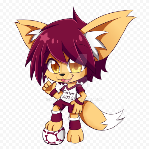 2022 FIFA World Cup Qatar FIFA World Cup official mascots Fennec fox, fennec fox, 2022 FIFA World Cup, Qatar png