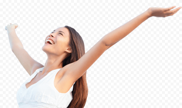 Happy Girl Transparent