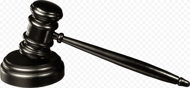 Gavel Hammer PNG Transparent Image