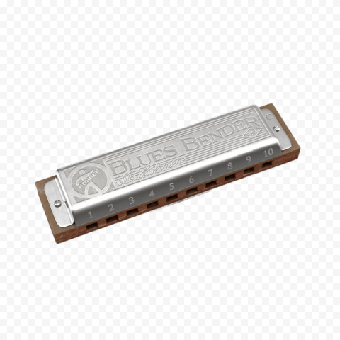 Chromatic Harmonica PNG File