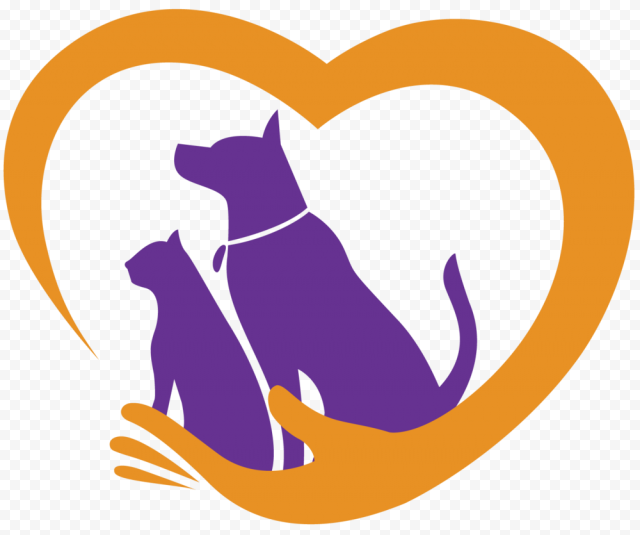 Dog walking Pet Shop Cat, 照明logo, purple, animals, text png