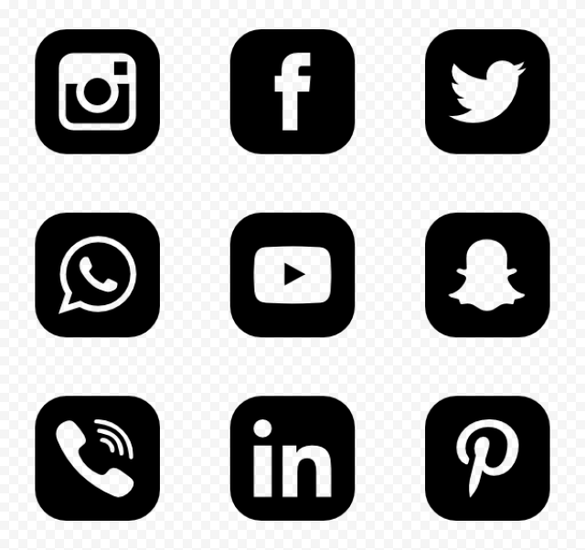 Social media Computer Icons, social icons, text, logo, monochrome