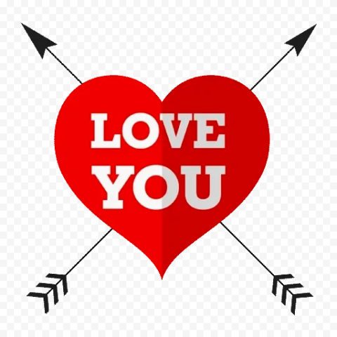 Heart I Love You Word PNG Clipart
