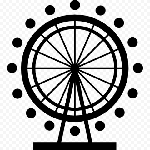 London Eye PNG Transparent Image