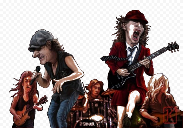 AC DC PNG File