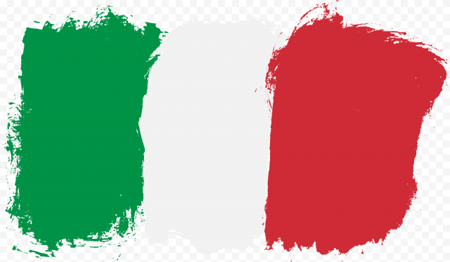 Italy Flag PNG Transparent Image