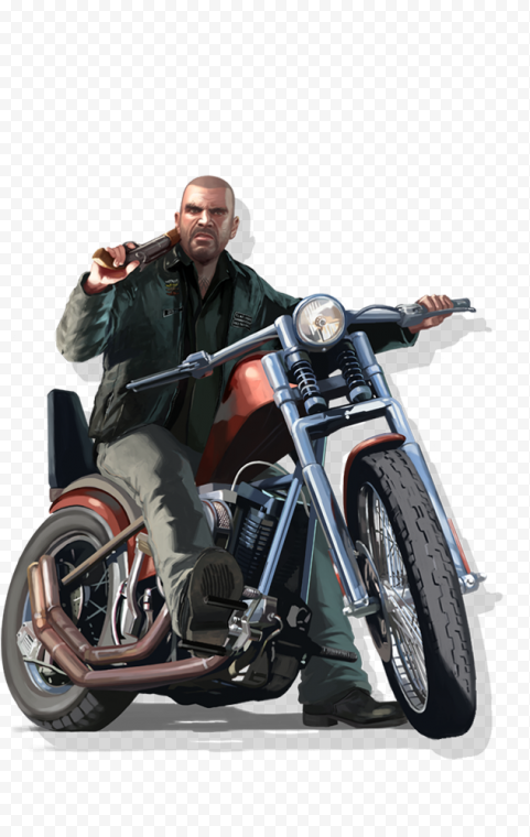 Biker PNG Pic