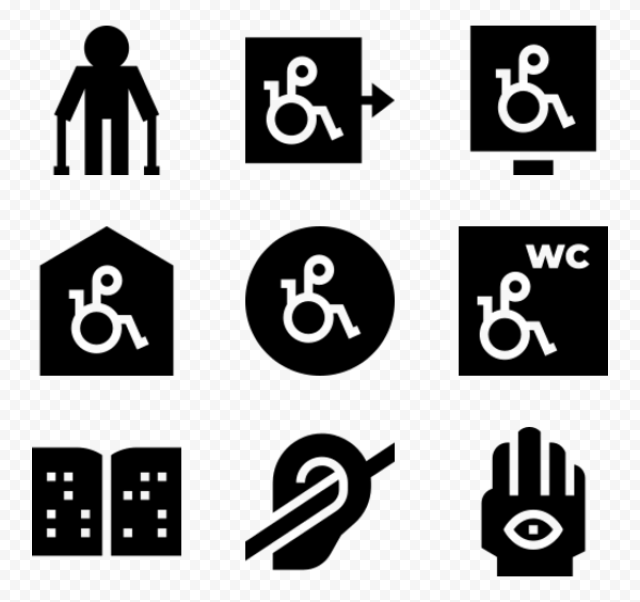 Disabled Symbol PNG Photos