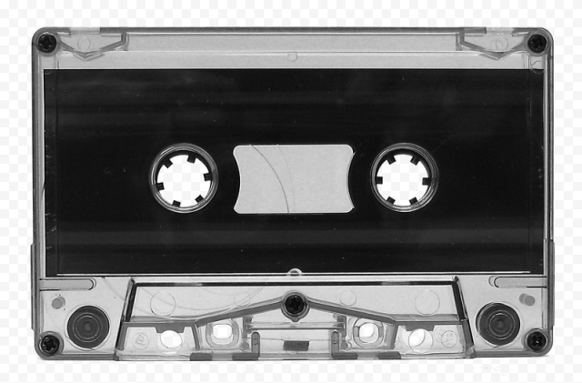 Audio Cassette Transparent Background