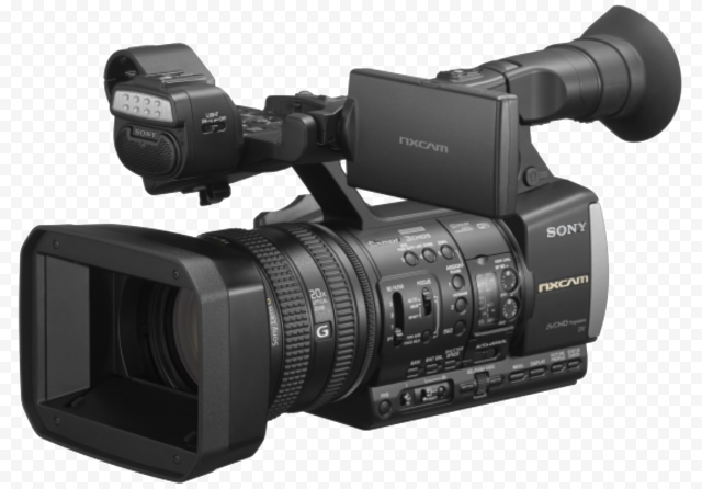 Digital Video Camera PNG Transparent Image