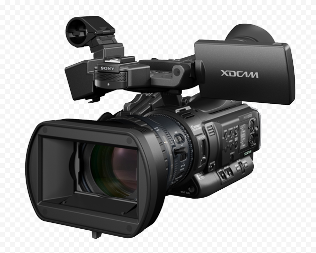 Professional Video Camera PNG Pic