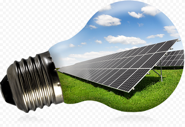 Solar Power System PNG Image