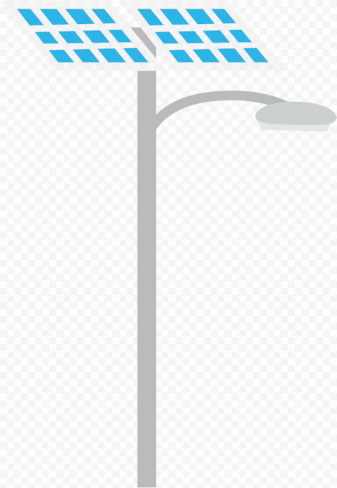 Solar Street Light PNG Image