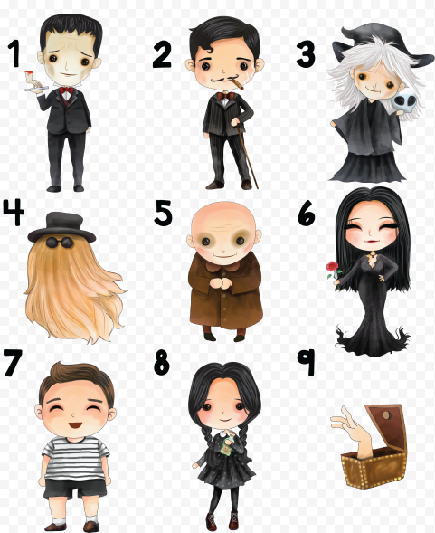 Adams Family Transparent PNG