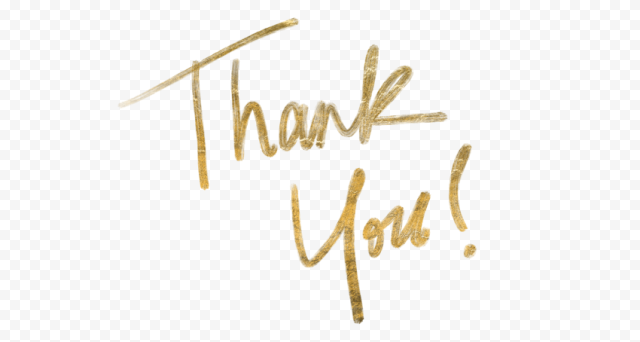 Thank You PNG Isolated Image