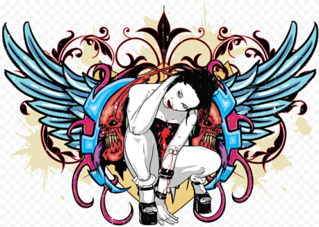 Color Tattoo PNG Free Download