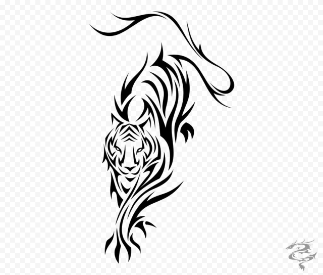 Tiger Tattoos PNG Clipart