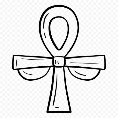 Vector Ankh Transparent Background