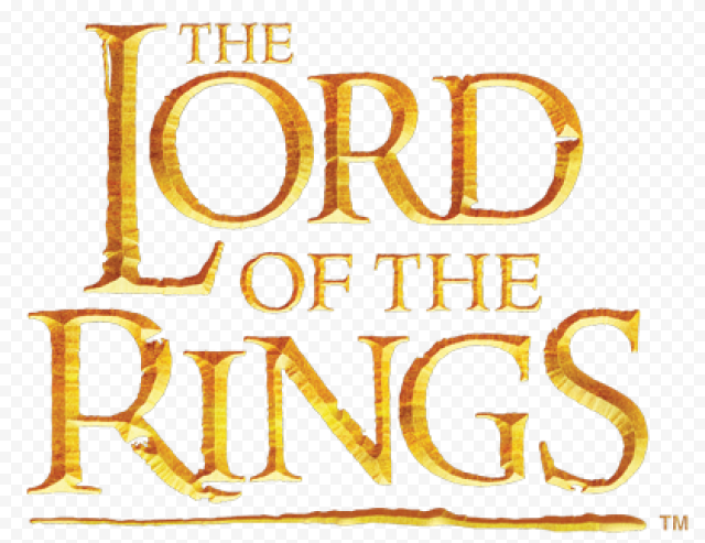 Lord of The Rings Logo PNG Transparent Image