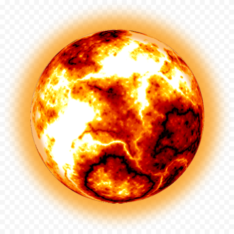 Fireball Globe Transparent PNG