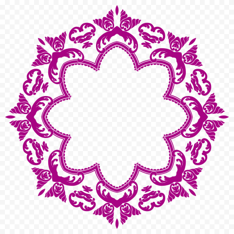 Flower Border PNG Isolated Photos