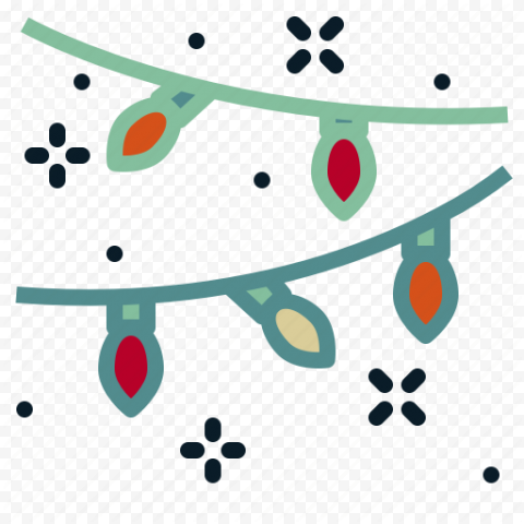 Garland Light Led PNG File