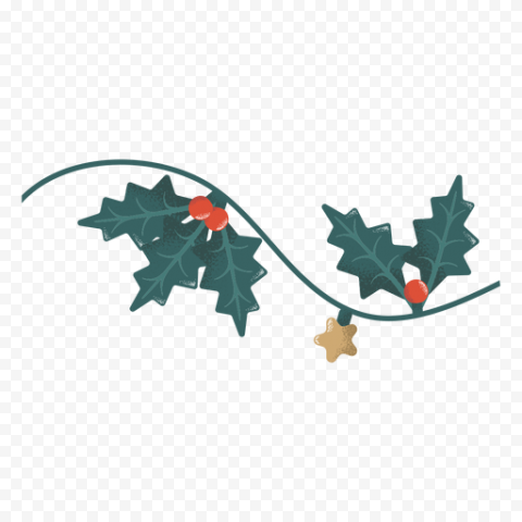 Star Garland Transparent Background