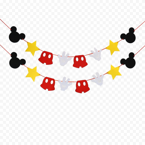 Felt Garland PNG Transparent Image